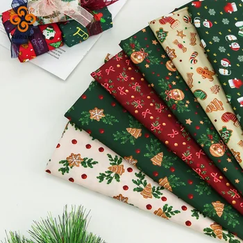 Christmas Cotton Craft Fabric 1