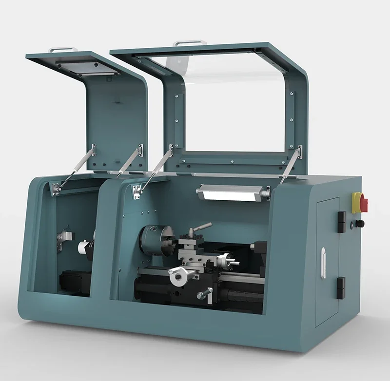 CNC180V mini numerical control lathe for hobby or education