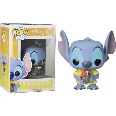 FUNKO POP Disney Stitch with Record Player 1048# Summer Stitch 636 Scrump 126# Elvis Stitch 127# Aloha Stitch 203# 159# Figures