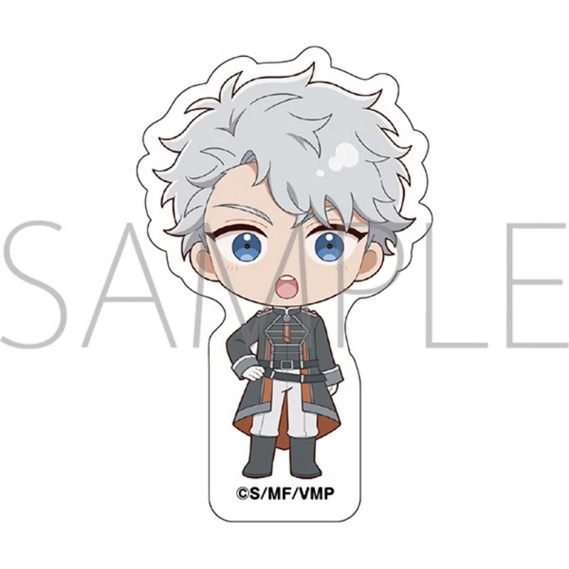 Victoria of Many Faces 10CM Cute Chibi Anime Acrylic Stand Figure Desk Decoration for Anime Fans Collectible Toy Keychain