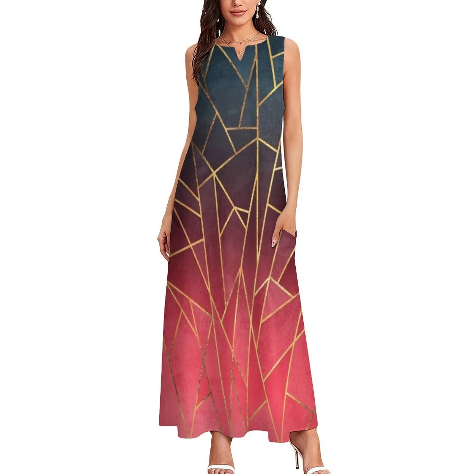 Shattered Ombre 2 Long Dress Women's summer dresses dress summer dresses ladies 2025 clothes for woman Dress