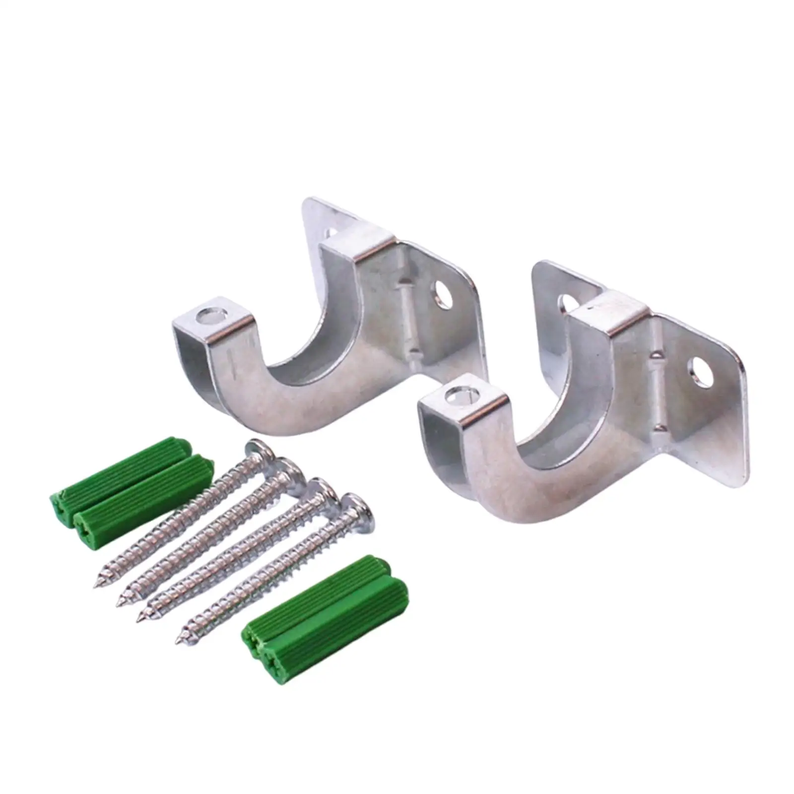 2 قطعة بكرة خرطوم الحديقة شماعات جدران مع مسامير حامل خرطوم المياه اللفاف السنانير للحبال خارج تمديد يدوات الفناء الخلفي المرآب #2