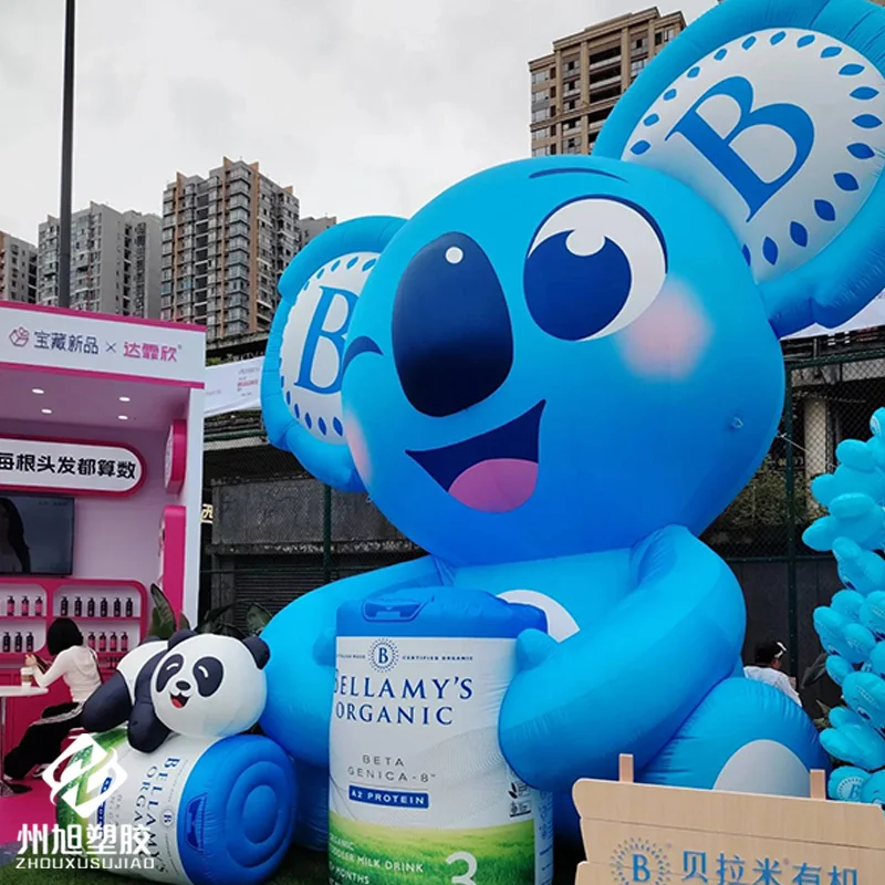 

Inflatable dolls with blowers, outdoor square and shopping mall large-scale event promotional and decorative props