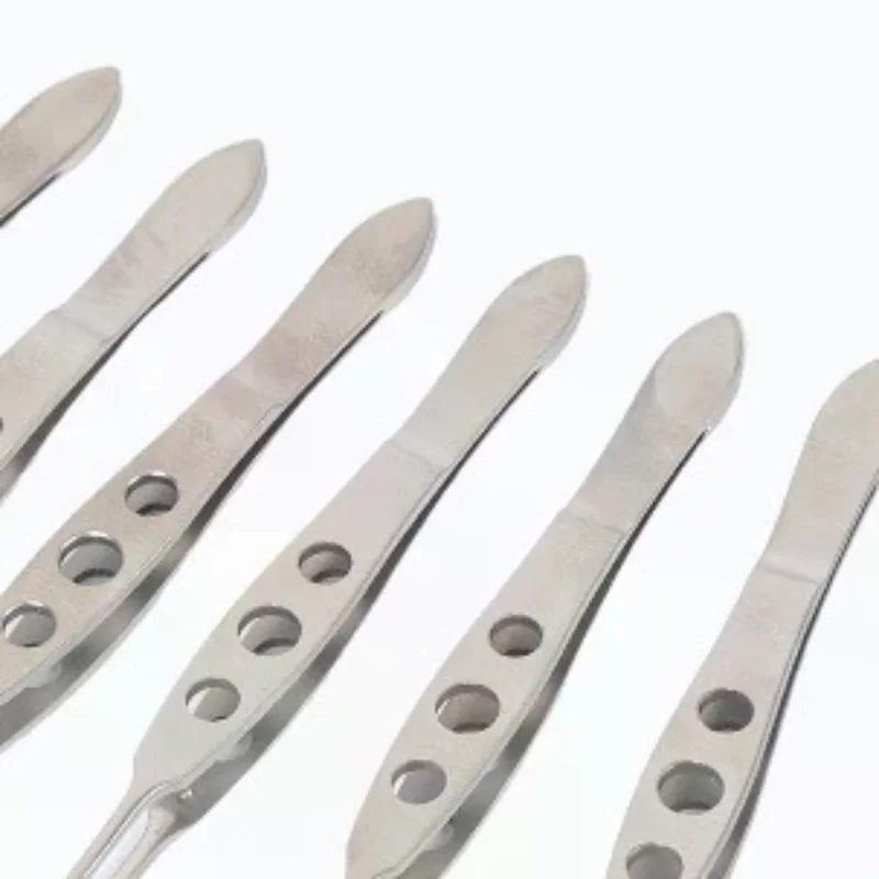 Eyelid Tweezers Meibomian Gland Forceps Women Clip Eyelash Compressor Stainless Steel Metal Expressor Extension Makeup Accurate