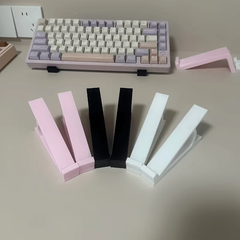 Universal Mechanical Keyboard Replacement Feet Stand Plastic Lift Riser Support Leg Anti-Slip Keyboard Heightening Bracket