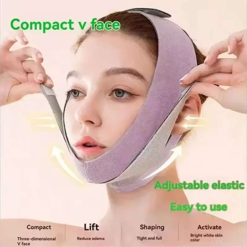 Slimming Face Belt Lifting Mask Tight But Not Strangling Suitable All Kinds Face Shape Tool V Shaper Massage Reduce Double Chin