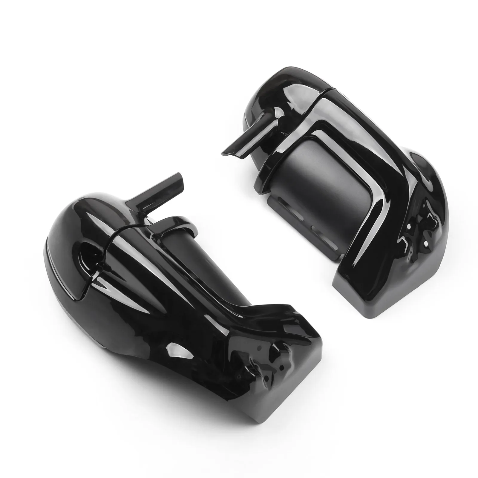 Artudatech Lower Vented Leg Fairings Glove Box For Harley Touring Road Street Glide 1983-2013