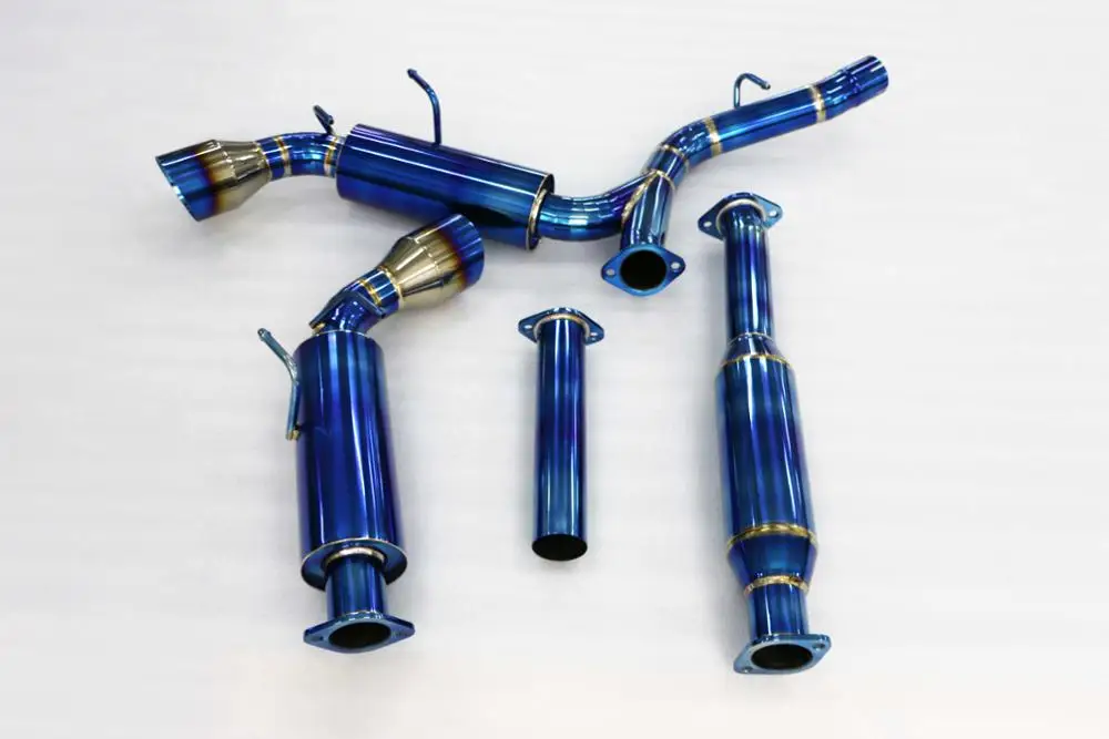 China high quality full titanium exhaust system for Subaru BRZ Toyota GT86