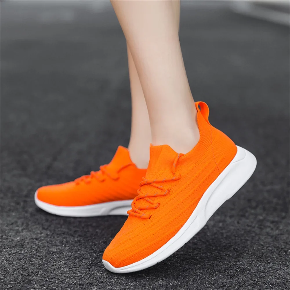 Short Barrel Flat-heeled Fashion Women's Tennis Vulcanize Women Shoes Sneakers Fashion Women's Fitness Shoes Sport Imported