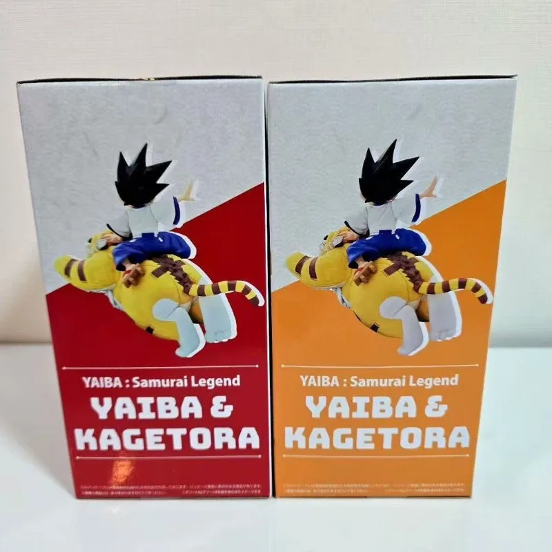 Véritable Kenyuu Densetsu Yaiba YAIBA & KAGETORA PVC Action Anime Figure modèle jouets Figure Collection poupée cadeau