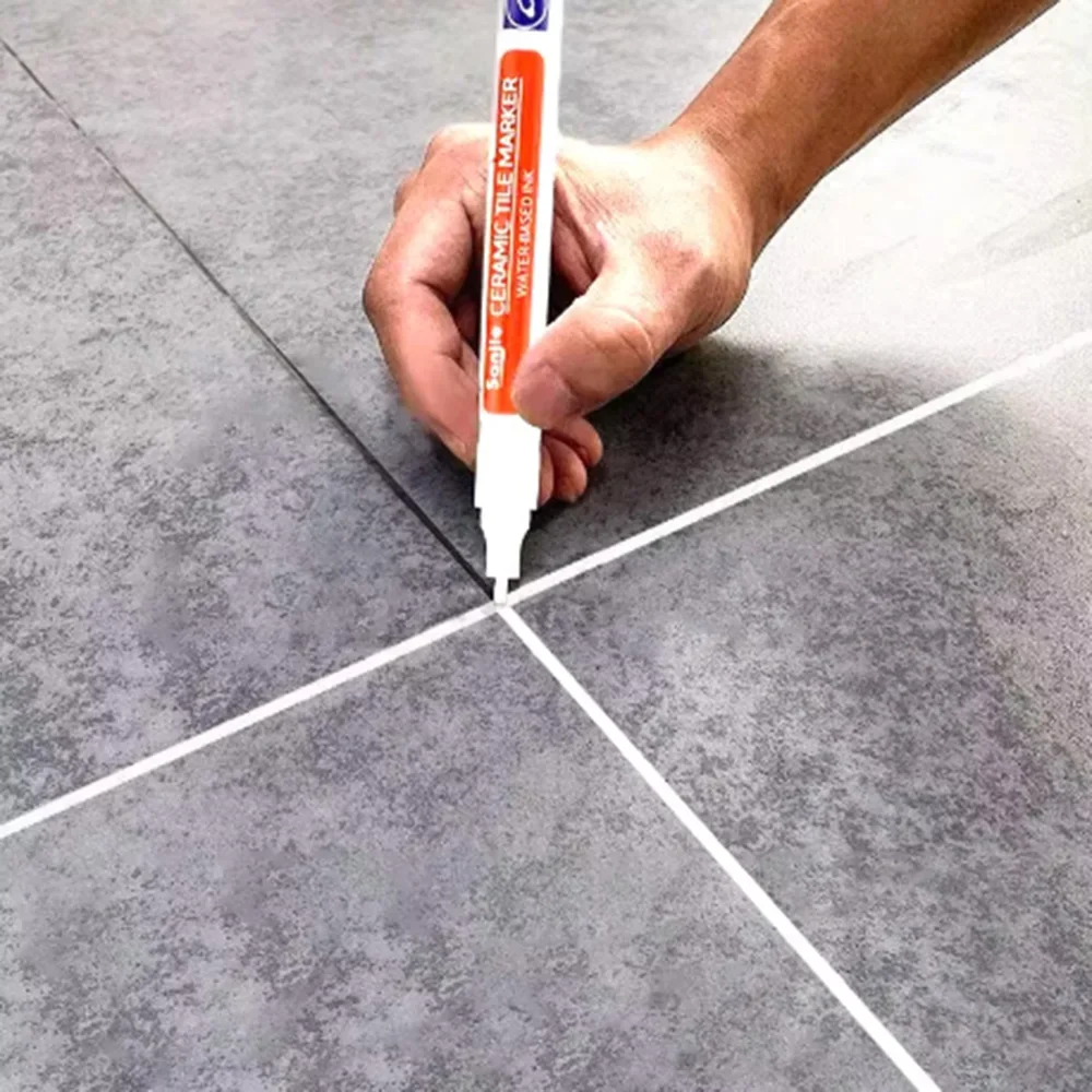 1PC Wasserdicht Marker Stift Wand Naht Reparatur Fliesen Mörtel Marker Stifte Boden Badezimmer Dekontamination Pinsel Werkzeuge