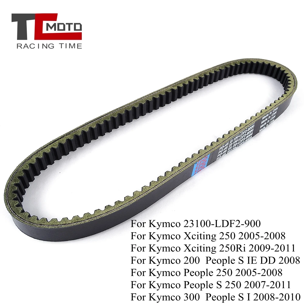 

Motorcycle Accessories Drive Belt For Kymco Xciting 250 250Ri 200 300 People S I IE DD 23100-LDF2-900