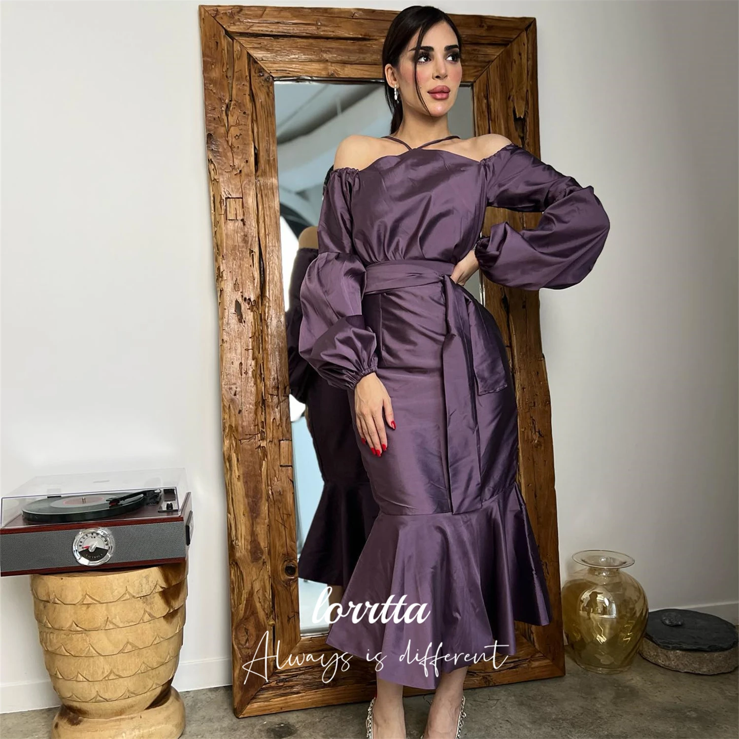 

Lorrtta Customized Cocktail Dress Evening Dresses Wedding Guest Dress Woman Special Occasion Dress Mermaid Prom Gown فساتين سهرة
