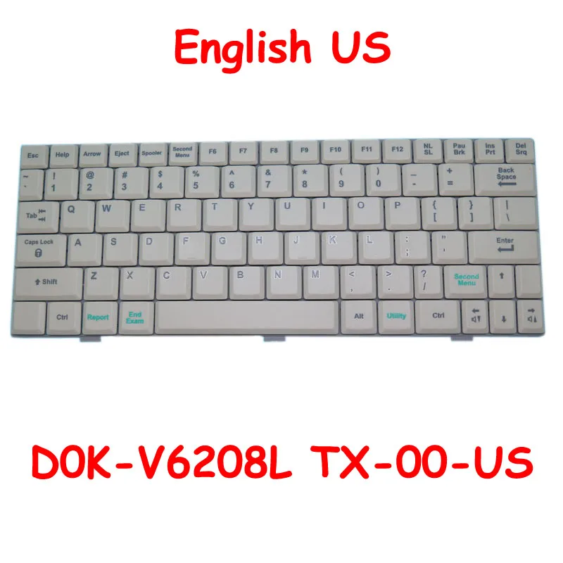 

B-ultrasound Keyboard For GE Healthcare D0K-V6208L TX-00-US D0K-V6208L-US-00 VER:01 DOK-V6208L 5435496 5315662 Grey English US