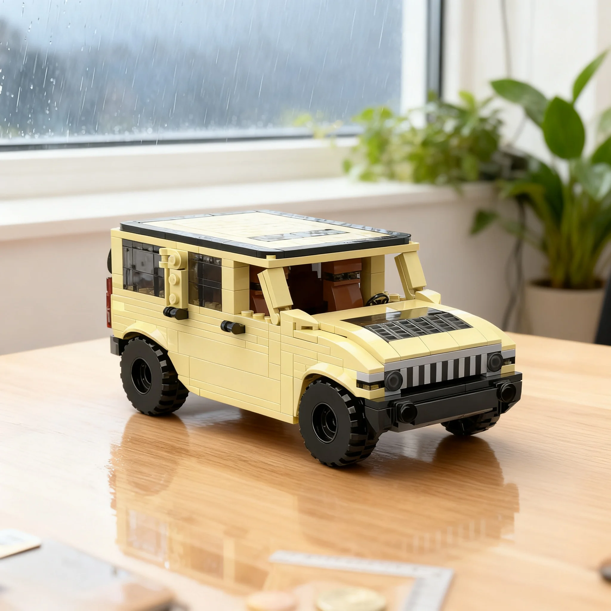 404 pièces MOC City Champions My Hummer H2 Moc Model Building Blocks Construction Toys Christmas Gift Brick Kids Education Idea