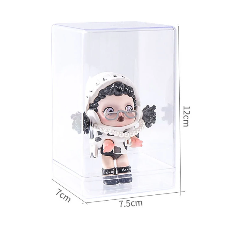 Acrylic Mystery Box Storage Display Frame Single Transparent Box Display Stand Case Dust Proof Toys Collectible Artcrafts Boxes