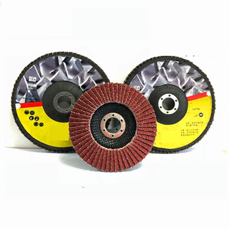4inch/5inch 987F ceramic flap disc for metal stainless teel polishing 13000RPM speed polishing abrasive sand disc Grit#36~#120
