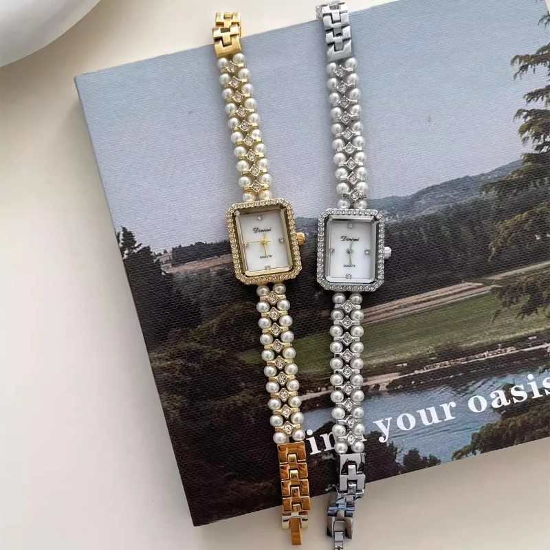 Classic trend women's watch elegant and simple 2025 waterproof quartz watch birthday gift exquisite light luxury high value