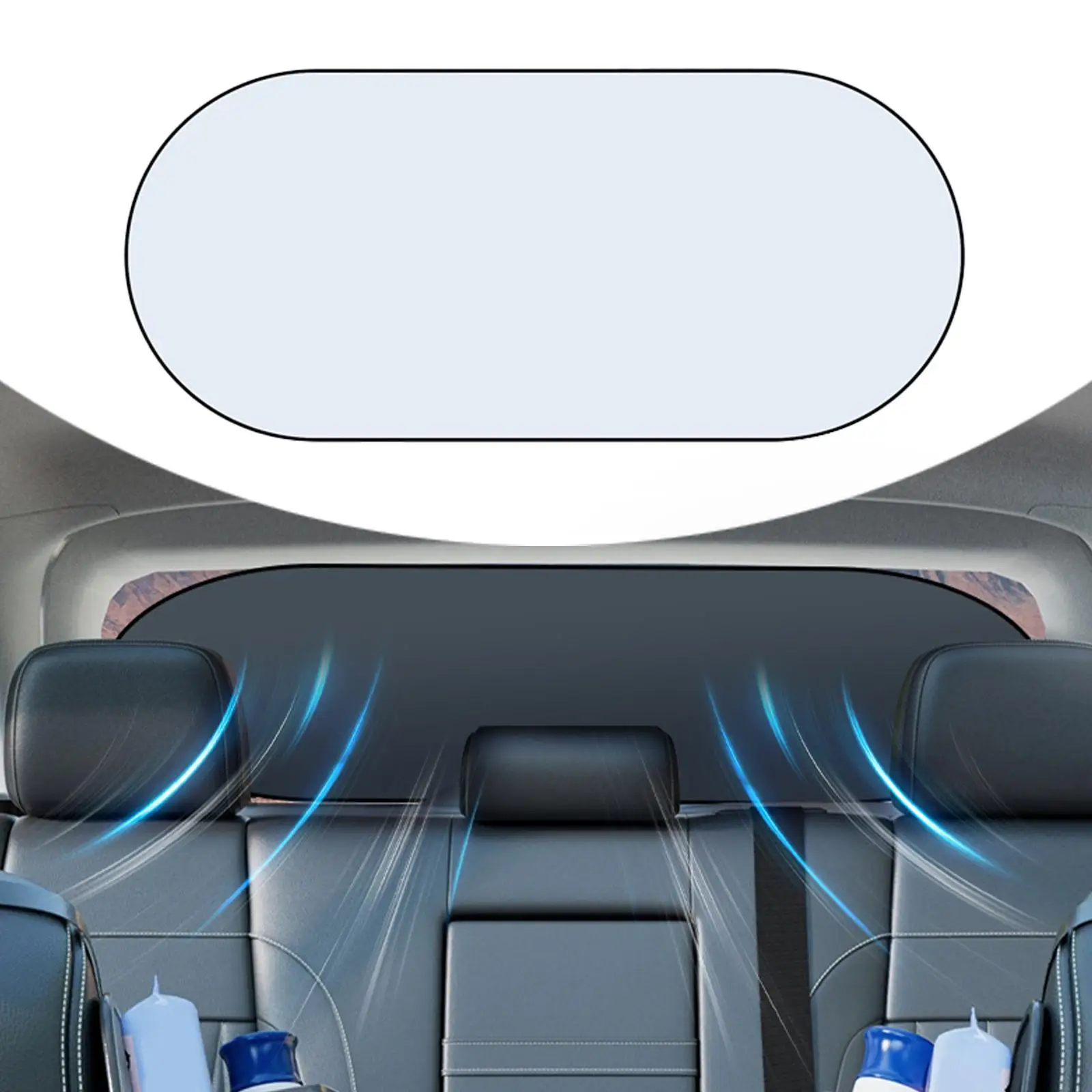 

Car Rear Window Sun Shades Generic Car Accessories for Pets, Children Sun Protection for Car Back Window Sunlight Shield