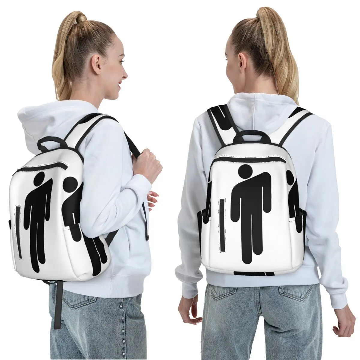 Hit Me Hard And Soft Music Album Backpack Daypack Large Capacity Kids BookBag School Bag Shoulder Bags for Men Women