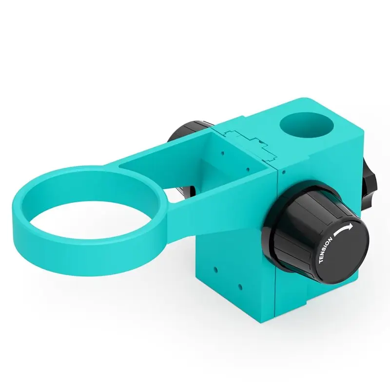 ABLN-RF4 D Staffa per microscopio 76MM T1 Staffa per obiettivo Accessori per stereomicroscopio Lente d'ingrandimento per microscopio binoculare Sys di montaggio per lenti