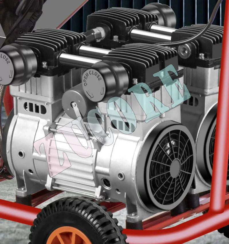 Máquina de pulverización sin aire eléctrica de alta presión, 5000W, 20L, masilla multifuncional/pasta de cemento/pulverizador de pintura con revestimiento impermeable