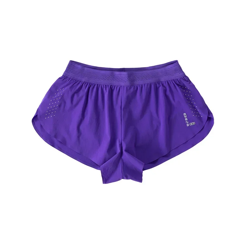 Sport Shorts Man Marathon Shorts with Inner Pocket Long Distance Running Sport Pants Track Field Tights