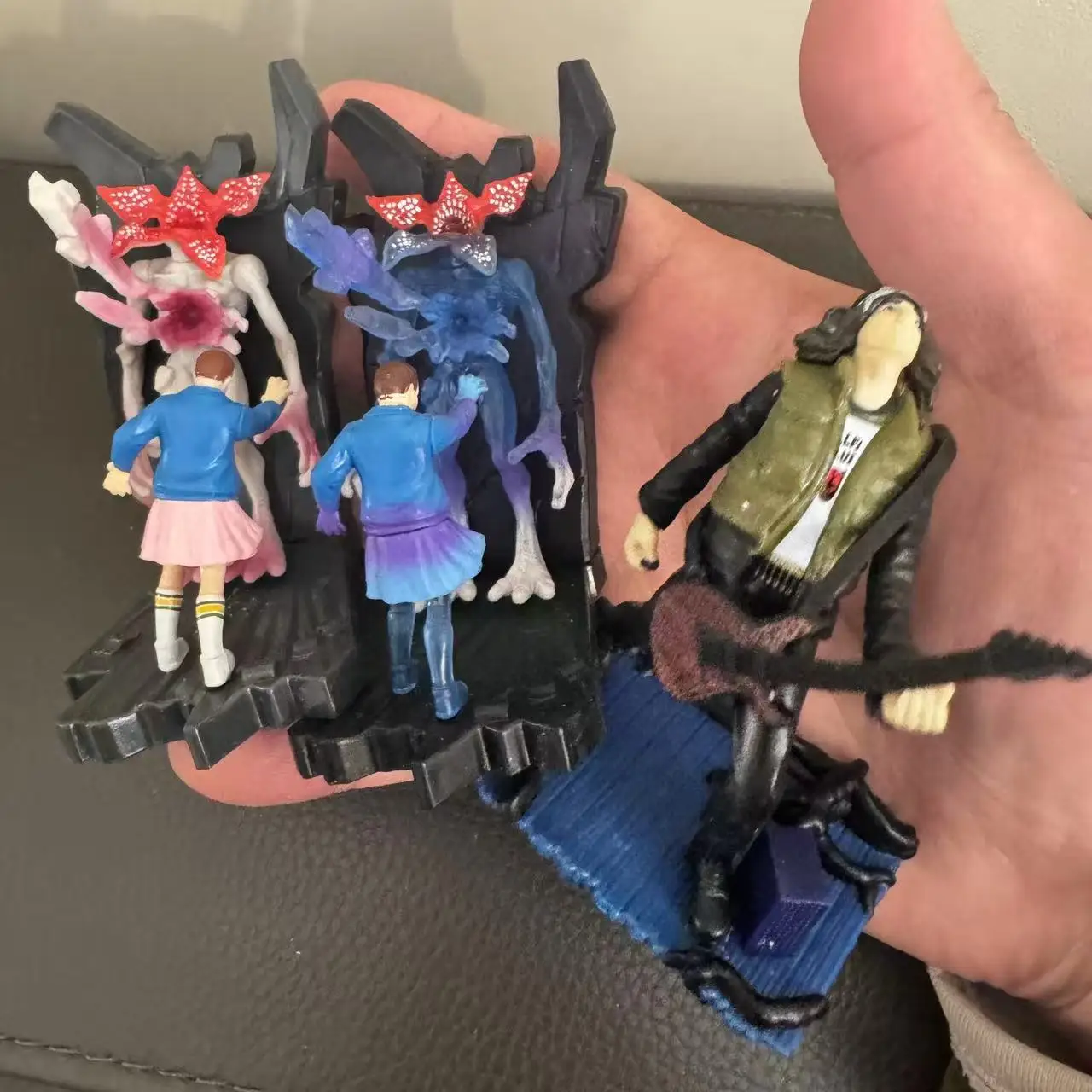 Genuine Stranger Joyce Byers Eleven Mike Wheeler Dustin Henderson Demogorgon 3.75 Inches Monster Action Figure Model Toys