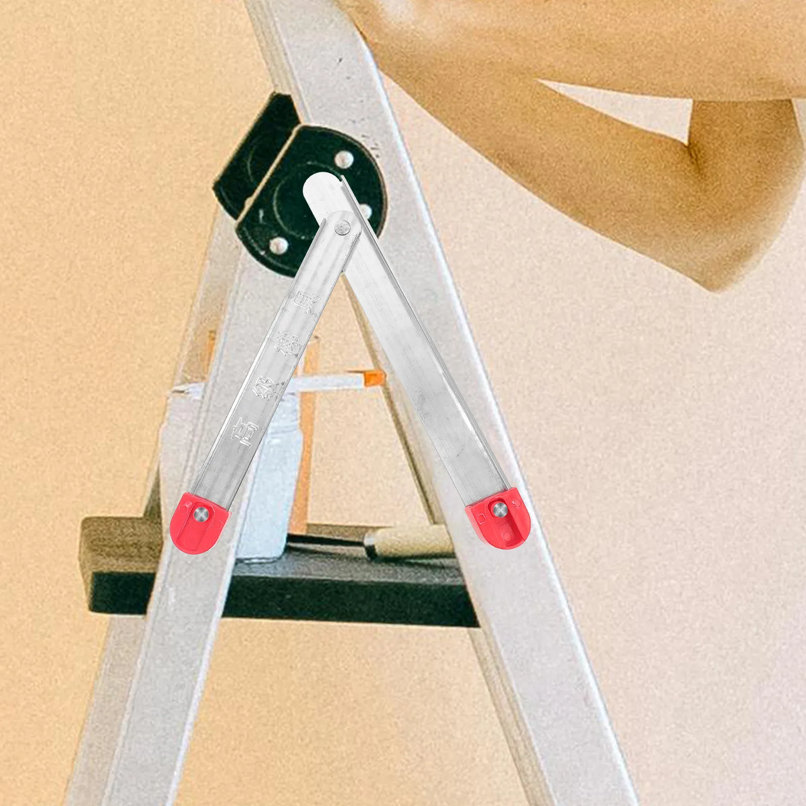 

2 шт. Усиленные складные металлические шарниры для лестниц, замена шарниров для чердачных лестниц, запчасти для металлических шарниров