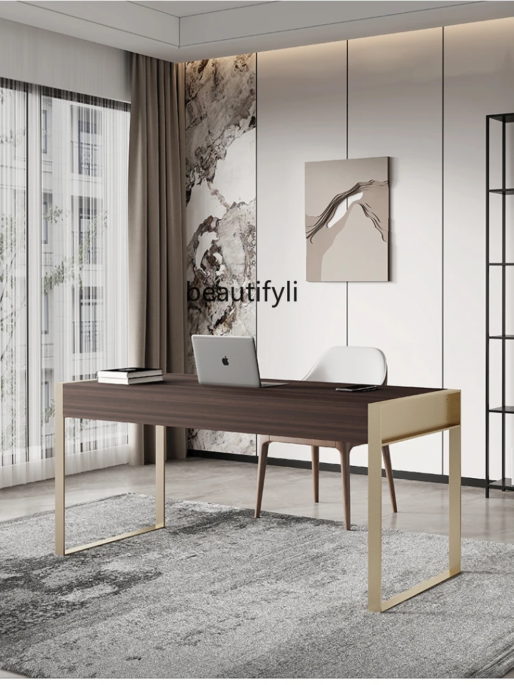 Italian Desk Computer Desk Home Study Solid Wood Desk Minimalist Desk Calligraphy Table