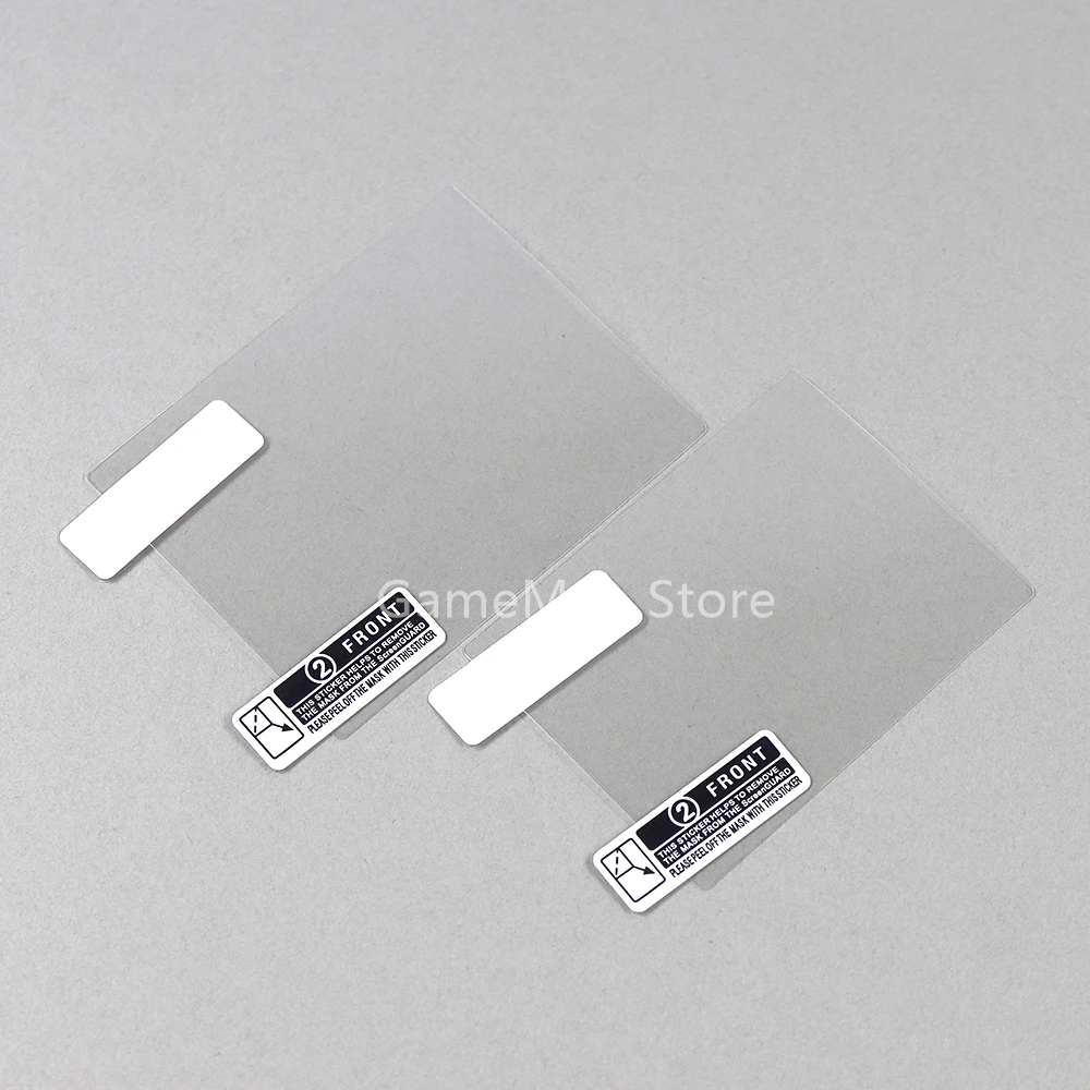 10 set per NDSL protezione schermo superiore inferiore per Nintendo DS Lite pellicola protettiva in PET morbida antigraffio trasparente