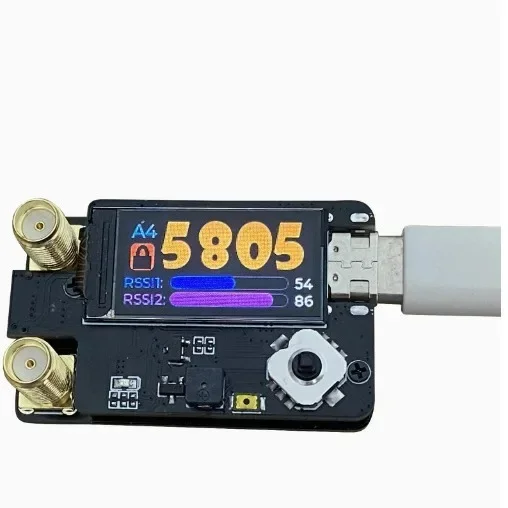 5.8G 4.9G 6.1G Dual Antenna Receiving Module Direct Insertion FatShark Skyzone DJIV1V2 Glasses FPV Crossover Machine Parts VTX