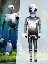 New The Wild Robot Cosplay Costumes The Wild Robot Bodysuit For Children Adults Costumes Halloween Cosplay Cartoon Jumpsuit