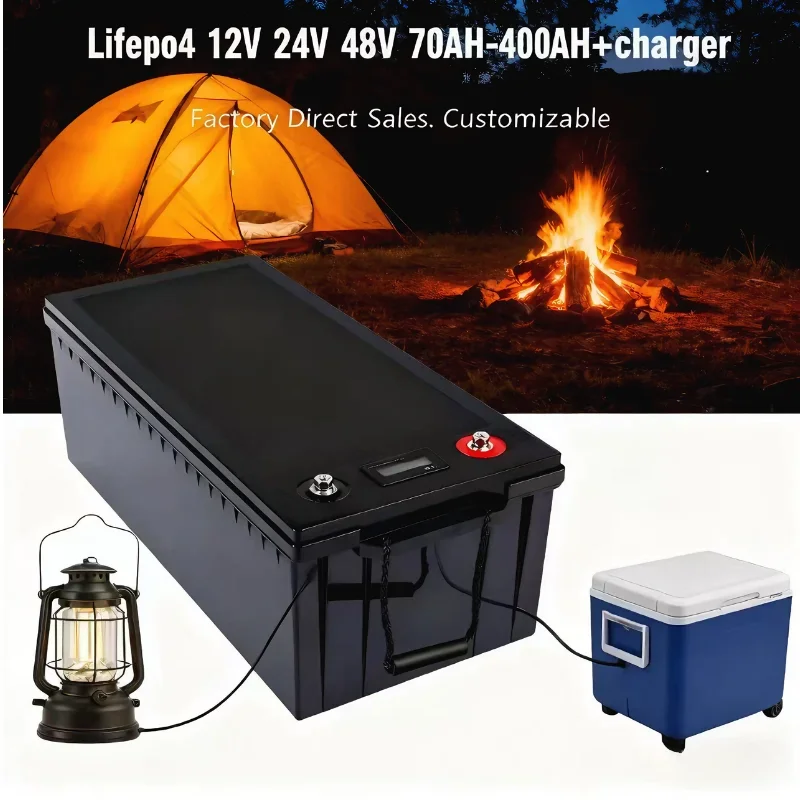 

LiFePo4 аккумулятор 48 В 12 В 24 В 100 Ач-400 Ач литий-железо-фосфатный инвертор для солнечной лодки аккумулятор для тележки для гольфа для обновленных энергетических систем
