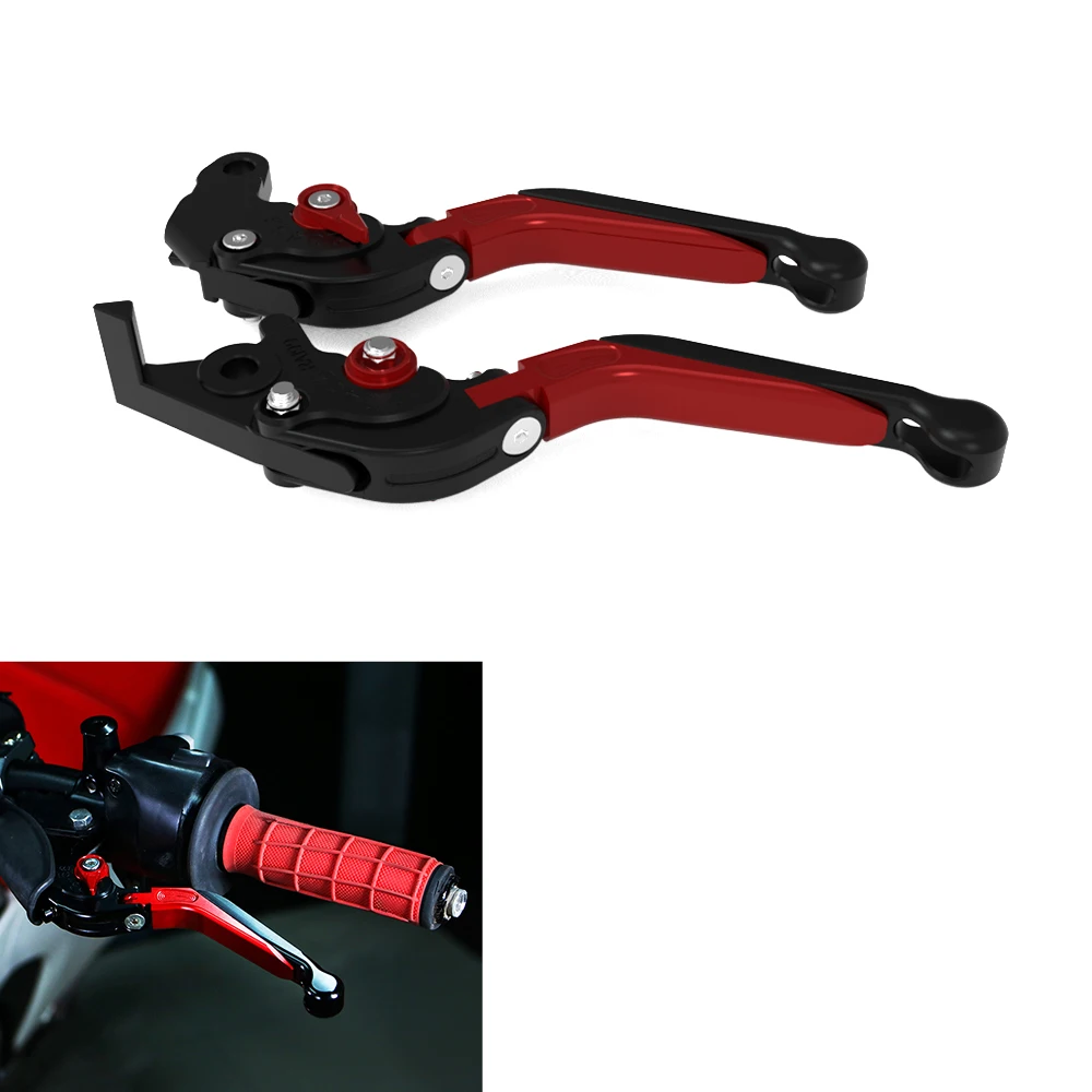 Fit For Suzuki GS500E Bandit GSF250 Bandit GSF600 Bandit S GSX750W  Motorcycle Brake Clutch Lever Adjustable Foldable Extendable