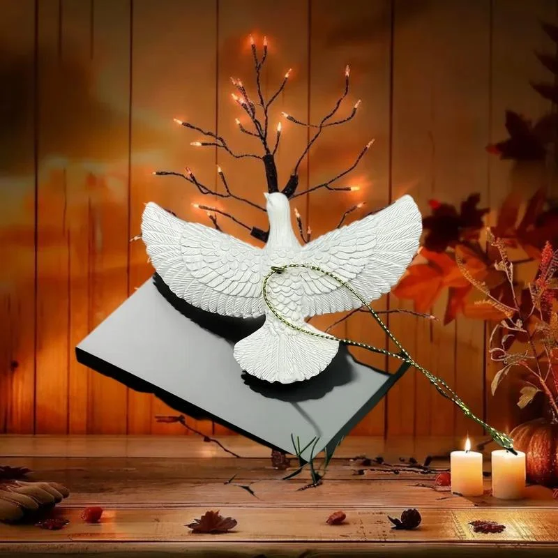 Best Gift for Someone Special Style Friendship Doves - Home Alone 2 Resin Christmas Ornament Doves Christmas Tree Ornaments