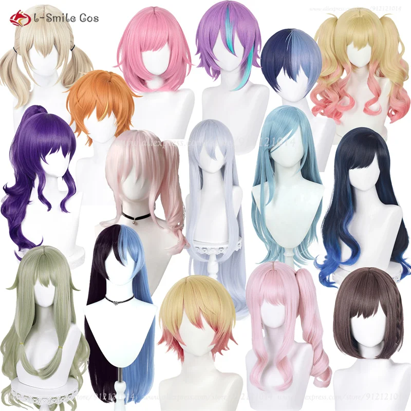 High Quality Kamishiro Rui Tenma Tsukasa Aoyagi Toya Tenma Saki Shiraishi An Yoisaki Kanade Shinonome Ena Cosplay Wig Party Wigs