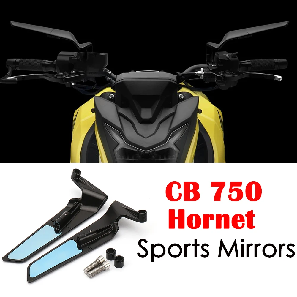 

Motorcycle Mirrors Stealth Mirrors Sports Winglets Mirrors Hornet CB750 Parts For Honda CB 750 Hornet CB750 Hornet Accessories