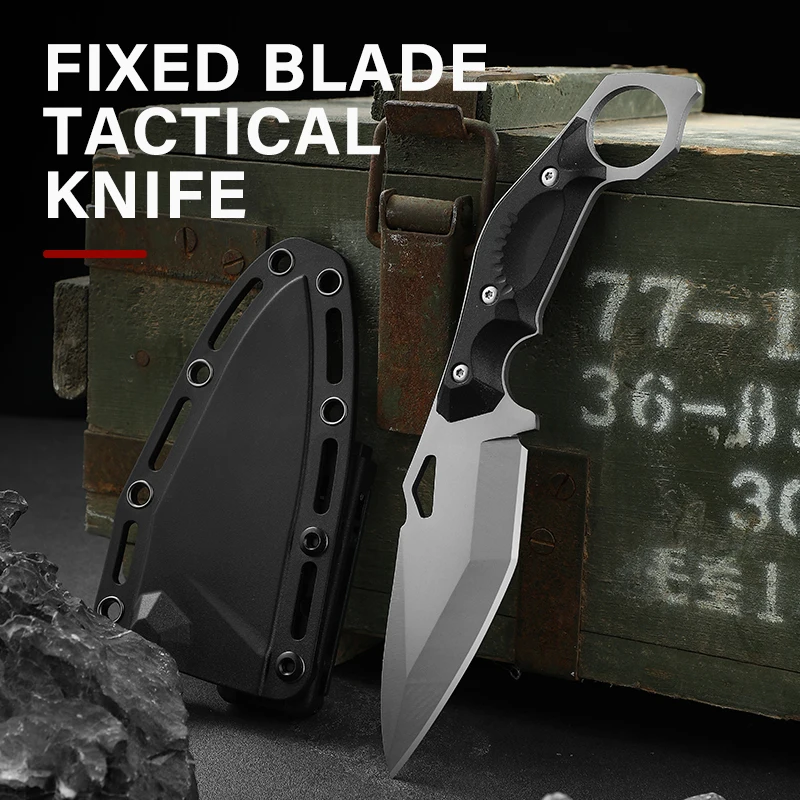 fixed blade tactical knife fixed blade knife with kydex sheath small fixed blade knife fixed blade hunting knives camping knife