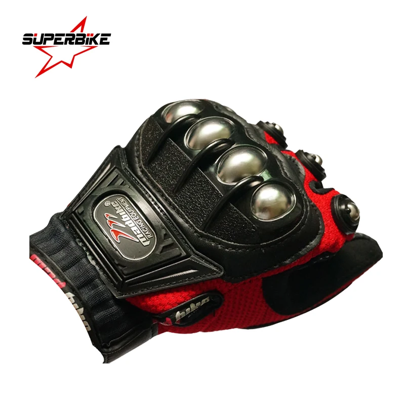 Motorcycle Gloves S.S Knuckle Shell Protect Touch For Men Summer Cycling Motorbike Glove Full Finger Motocross Racing Riding Gea