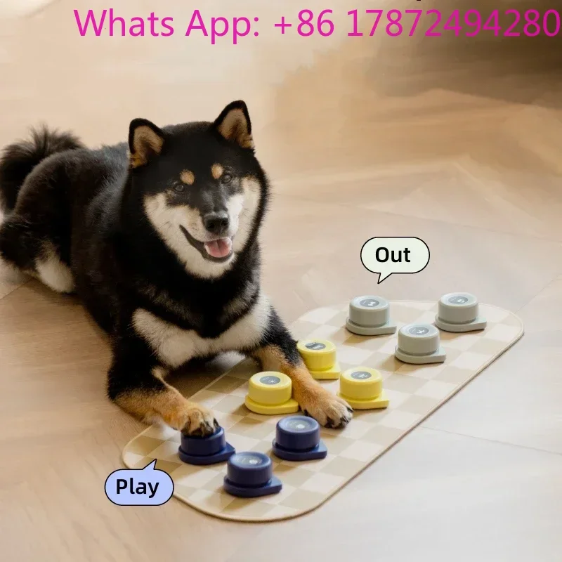 Recordable Talking Buttons for Dogs Pet Communication Training Intelligence Toy