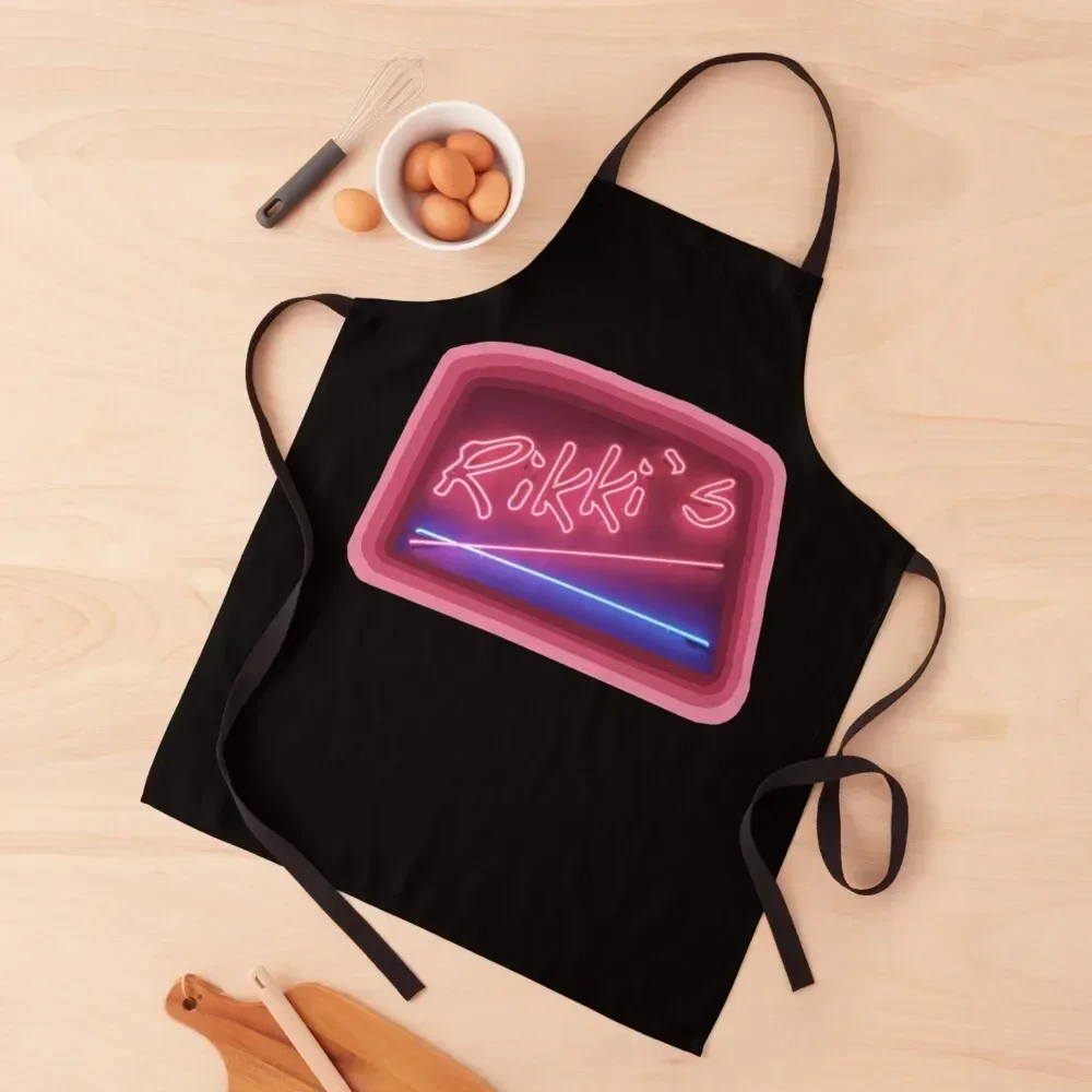 

H2O Just Add Water Rikki_s Cafe Logo Apron Christmas gift Kitchen Novel Kitchen Accessories Kitchen Chef Apron