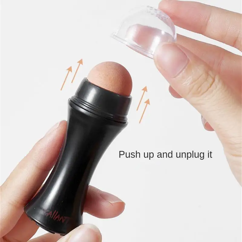 Face To Greasy Portable Oil Absorption Ball Clean Pores Volcano Oil Absorption Ball Oil Absorption Stick