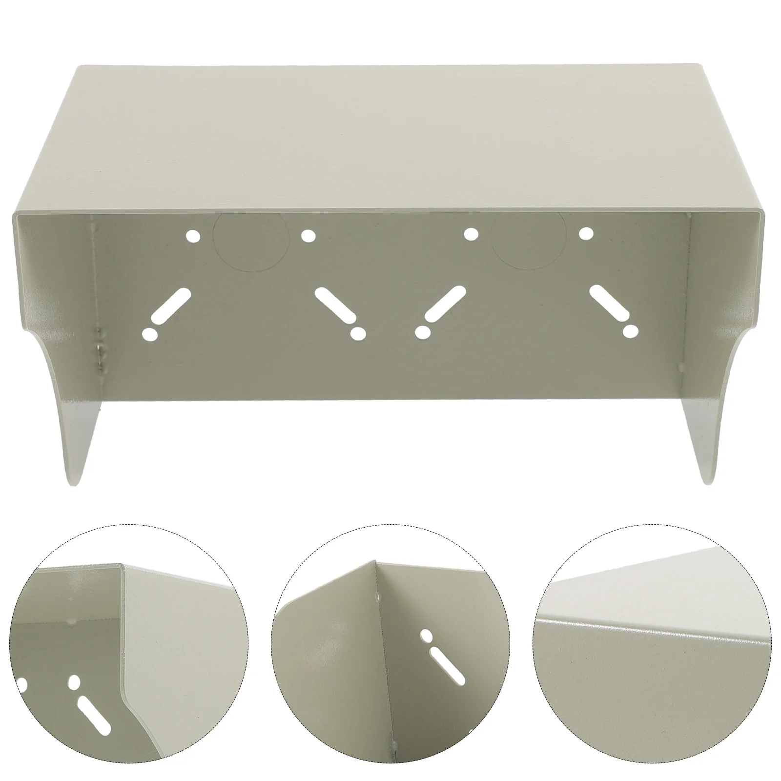 

1pcs Waterproof Socket Cover 199Mm Outdoor Iron Box For Doorbell Charging Station Rainproof Protective Shell Electrical