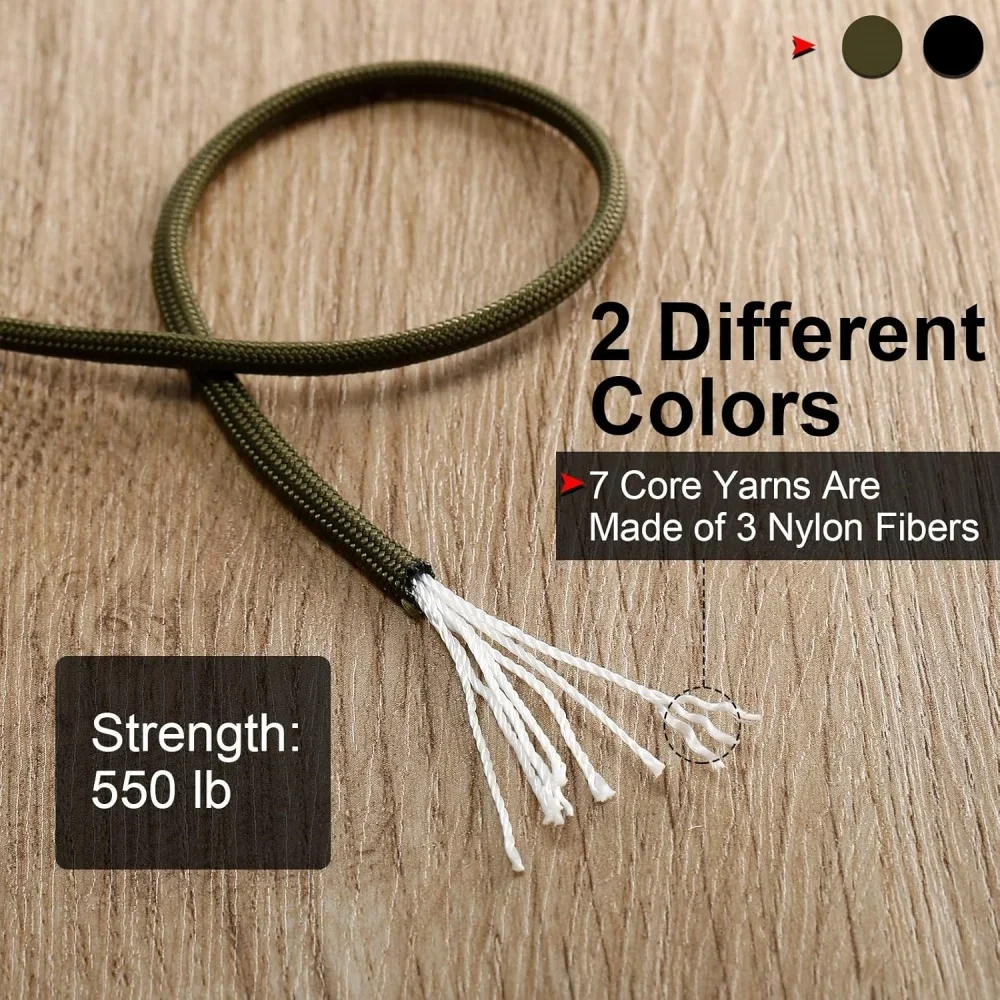 مجموعة Paracord Fid أداة عقدة جلدية مع أداة تنعيم إبر جلد Marlinspike لصناعة جلد Paracord