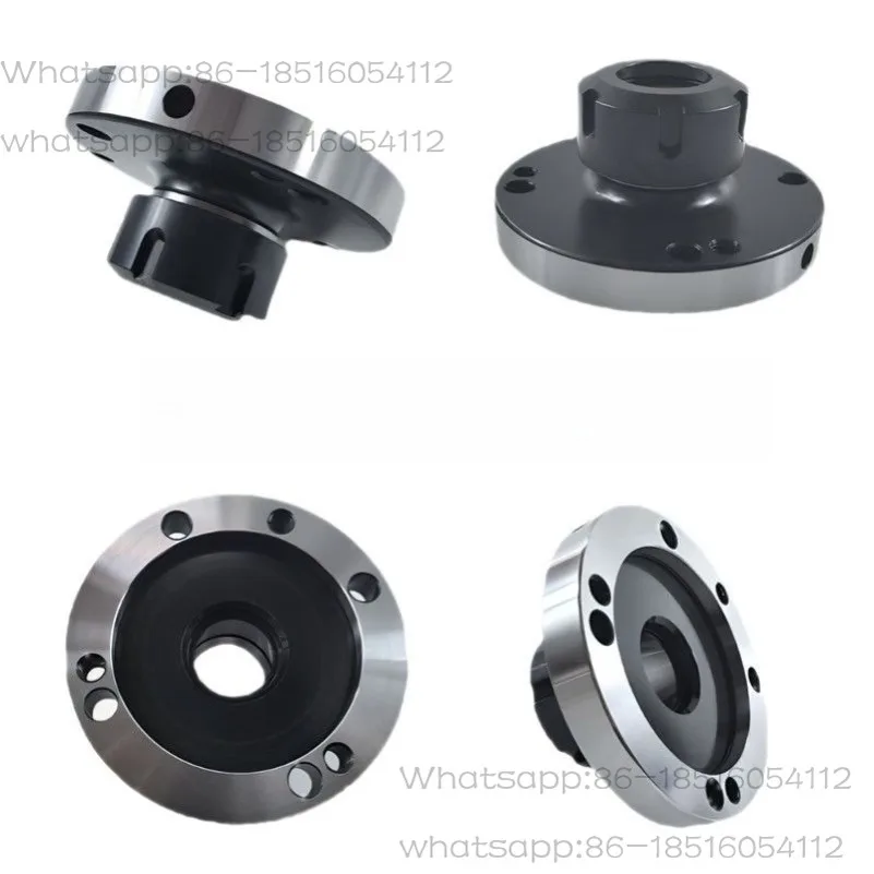 High-precision Chuck Holder ER25ER32type Straight Hole Flange Instead of Chuck High-precision Clamping Collet Holder Drill Chuck