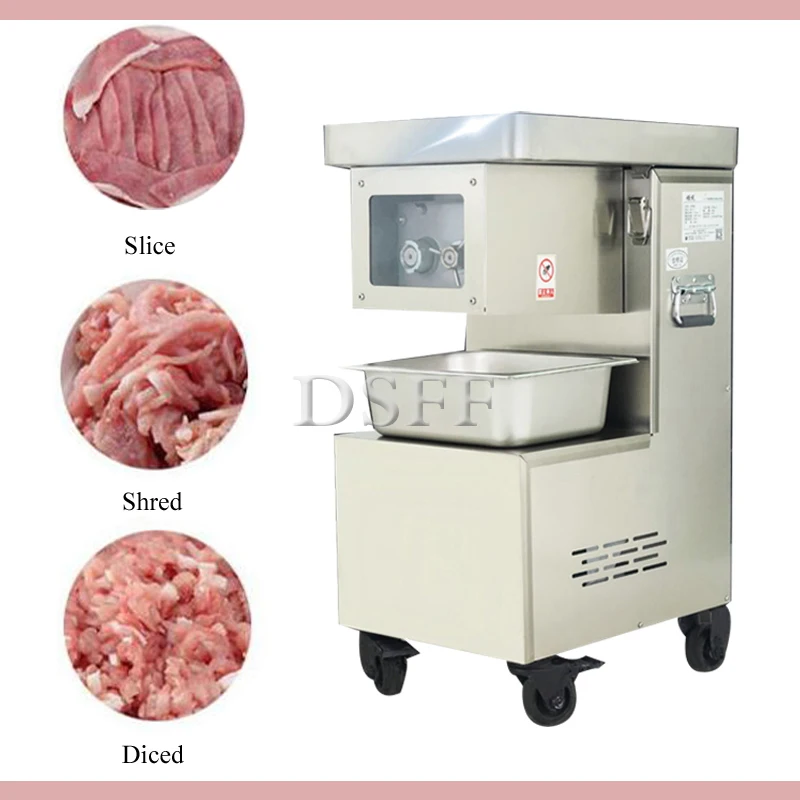 

Desktop Meat Cutter Stainless Steel Automatic Kitchen Appliances For Commercial Use