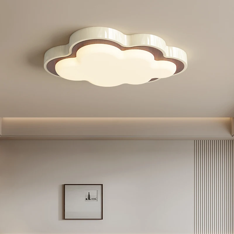 Living Room Ceiling Lights 2026 New Style Simple Modern Atmosphere Main Lamp French Cream Style Bedroom Lamp Medieval Cloud Lamp