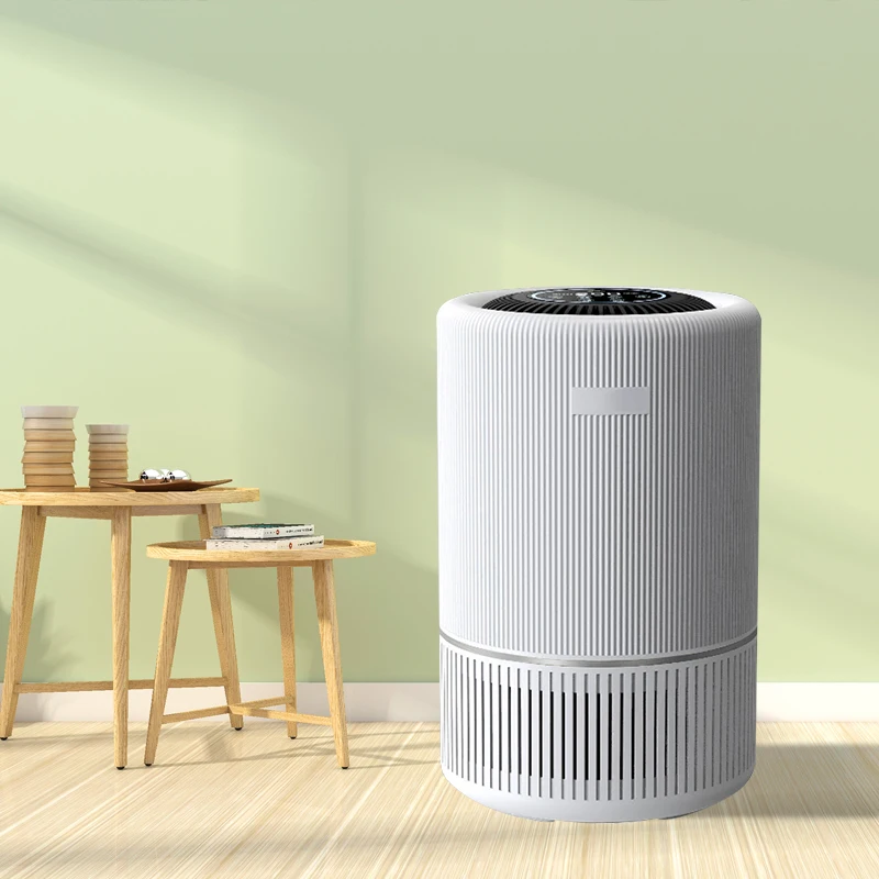 Hair Remover Laser Air Filtration System Electrostatic Air Cleaner Desktop Small Air Purifier Home