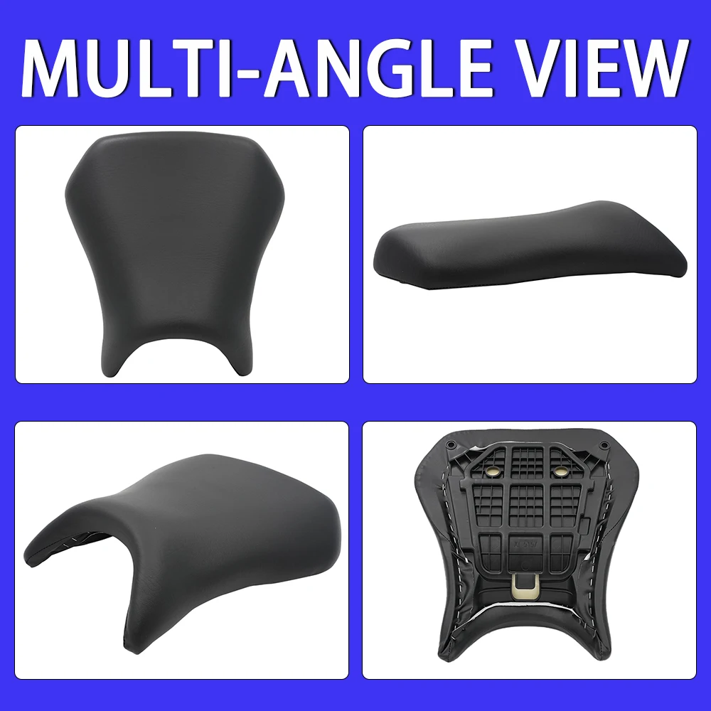 Fit For Yamaha YZF R1 YZF-R1 YZFR1 2000 2001 Motorcycle Black Front Rider Seat Cushion Pad Replacement Driver Saddle Accessory